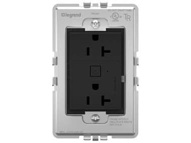 Legrand Adorne Graphite Smart Outlet with Netatmo LGRWNAR203G1