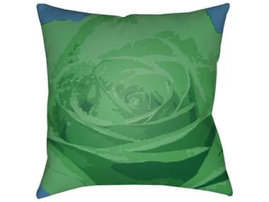 Livabliss by Surya Abstract Floral Pillow LIVAF005