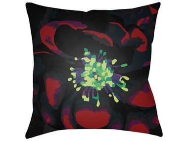 Livabliss by Surya Abstract Floral Pillow LIVAF009