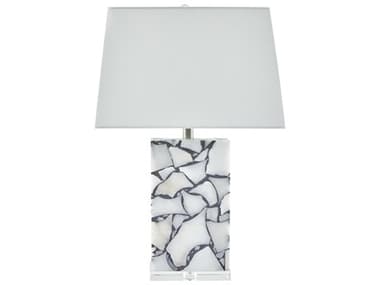Livabliss by Surya Angelo Brick White Buffet Lamp LIVAGL002