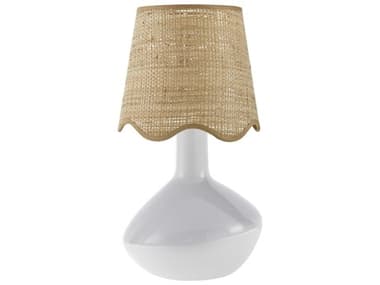 Livabliss by Surya Aviara White Table Lamp LIVAVR016