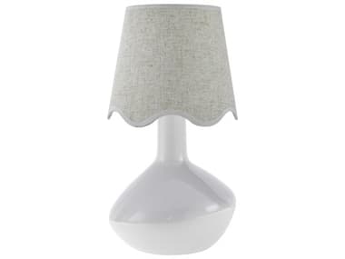 Livabliss by Surya Aviara White Table Lamp LIVAVR017