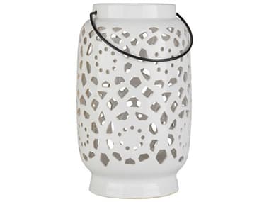 Livabliss by Surya Avery White Lantern LIVAVR929L