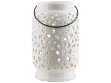 Livabliss by Surya Avery White Lantern LIVAVR929M