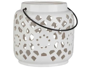 Livabliss by Surya Avery White Lantern LIVAVR929S