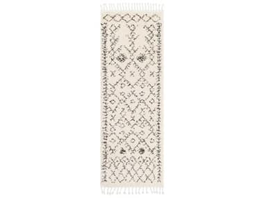 Livabliss by Surya Berber Shag Geometric Runner Area Rug LIVBBE2302RUN