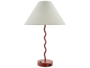Livabliss by Surya Begonia Red Table Lamp (Set of 2) LIVBEG006SET