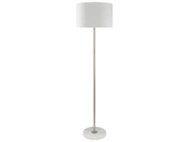 Livabliss by Surya Becker Metallic Silver Floor Lamp LIVBEK001