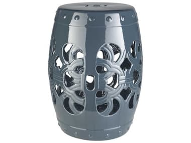 Livabliss by Surya Brinnon Teal Blue Garden Stool LIVBIN004131318