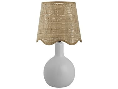 Livabliss by Surya Balbao White Table Lamp LIVBLA007