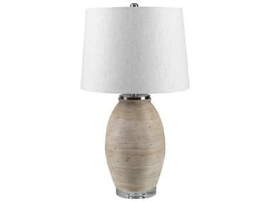 Livabliss by Surya Brillo Beige Brown Buffet Lamp LIVBLO001