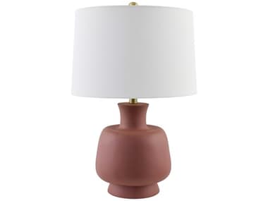 Livabliss by Surya Belton Brick Red Table Lamp LIVBLT005