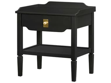Livabliss by Surya Becki Owens Doheny Rectangular Wood Black End Table LIVBODH001242218