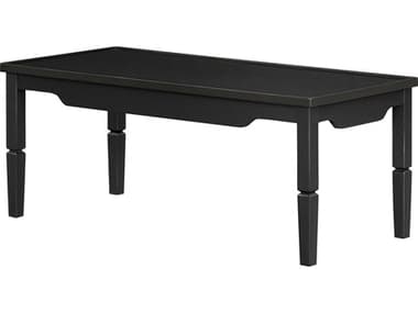 Livabliss by Surya Becki Owens Doheny Rectangular Wood Black Coffee Table LIVBODH003174220