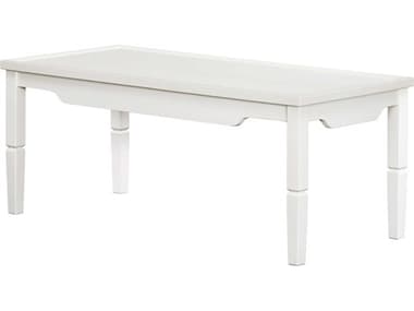 Livabliss by Surya Becki Owens Doheny Rectangular Wood White Coffee Table LIVBODH004174220