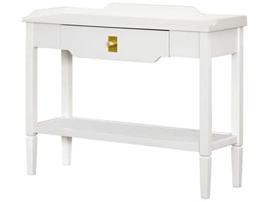 Livabliss by Surya Becki Owens Doheny Rectangular Wood White Console Table LIVBODH006334014