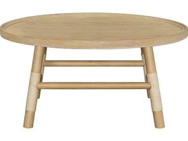 Livabliss by Surya Becki Owens Esmarca Round Wood Brown Coffee Table LIVBOES002173636