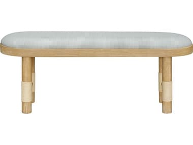 Livabliss by Surya Becki Owens Esmarca Brown Upholstered Accent Bench LIVBOES003184714