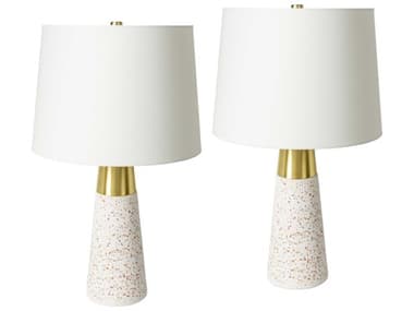 Livabliss by Surya Catania White Buffet Lamp LIVCNI002SET