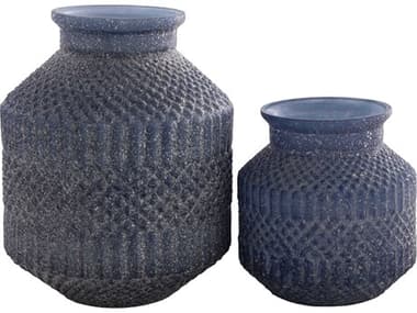 Livabliss by Surya Catalana Blue Vase (Set of 2) LIVCTA001SET
