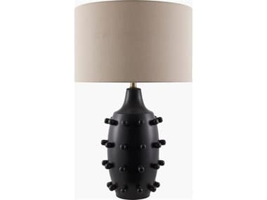 Livabliss by Surya Dege Black Wheat Linen Buffet Lamp LIVDEG002