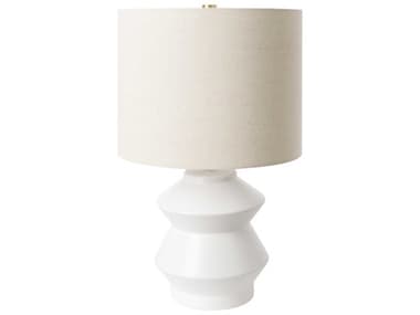 Livabliss by Surya Edison White Table Lamp LIVEDS001