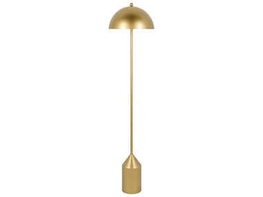 Livabliss by Surya Elder 59" Tall Gold Floor Lamp LIVEER004