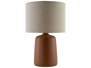 Livabliss by Surya Elio Brick Brown Table Lamp LIVELI010