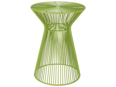 Livabliss by Surya Fife Round Metal Lime End Table LIVFIFE103131318
