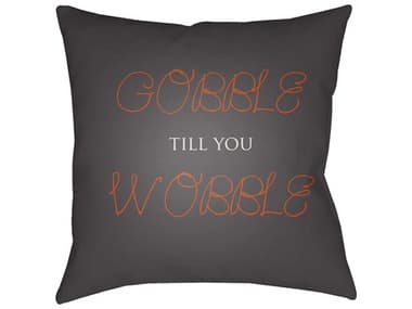 Livabliss by Surya Gobble Till You Wobble Pillows LIVGOBBLE002