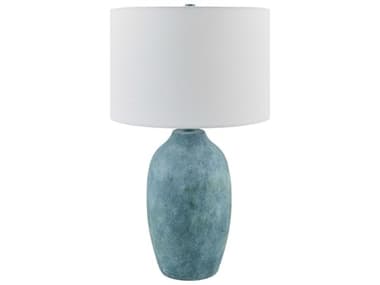 Livabliss by Surya Gasius Aqua Blue Buffet Lamp LIVGSU005