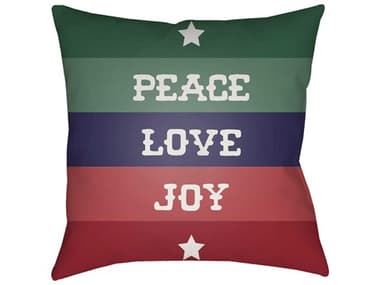 Livabliss by Surya Peace Love Joy Pillows LIVHDY079