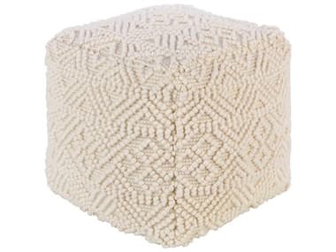 Livabliss by Surya Hygge Cream Gray Upholstered Ottoman LIVHGPF006181818