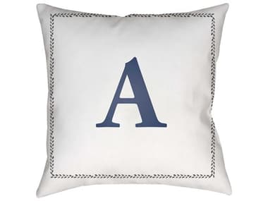 Livabliss by Surya Initials A Pillow LIVINT001
