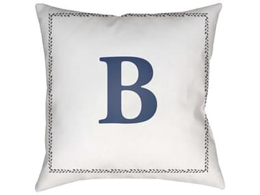 Livabliss by Surya Initials B Pillow LIVINT002