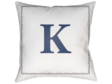 Livabliss by Surya Initials K Pillow LIVINT011