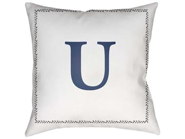 Livabliss by Surya Initials U Pillow LIVINT021