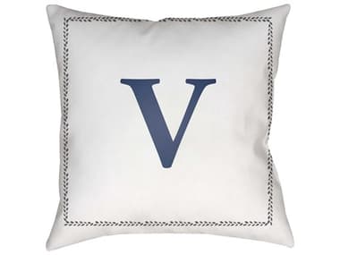 Livabliss by Surya Initials V Pillow LIVINT022