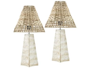 Livabliss by Surya Iskut Light Gray Table Lamp (Set of 2) LIVISK002SET