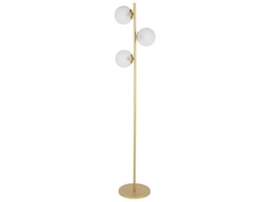 Livabliss by Surya Jacoby Gold Floor Lamp LIVJBY002