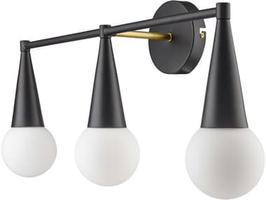 Livabliss by Surya Judson 3-Light Black Vanity Light LIVJDS001