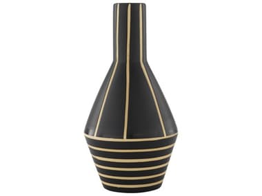 Livabliss by Surya Kisii Black Vase LIVKII001