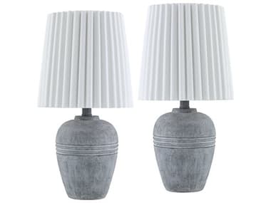 Livabliss by Surya Kakisa Gray Table Lamp (Set of 2) LIVKKS002SET
