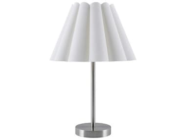 Livabliss by Surya Leynar Metallic Nickel Table Lamp LIVLEY006