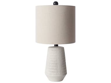 Livabliss by Surya Leipzig Cream White Table Lamp LIVLPZ001