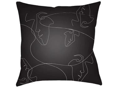 Livabliss by Surya Modern Faces Pillows LIVMDF003