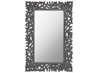 Livabliss by Surya Manasquan Dark Brown Wall Mirror Rectangular LIVMQA0014530