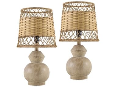 Livabliss by Surya Misty Dark Brown Table Lamp (Set of 2) LIVMTY001SET