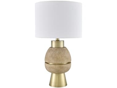 Livabliss by Surya Niobe Cream Brown Buffet Lamp LIVNIO006