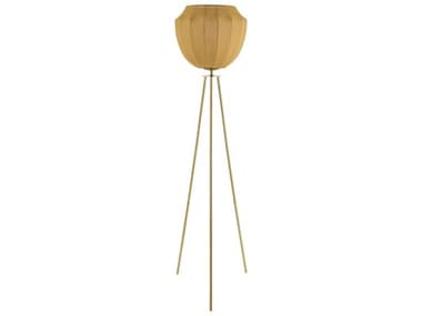 Livabliss by Surya Nokomis Metallic Gold Floor Lamp LIVNKM001